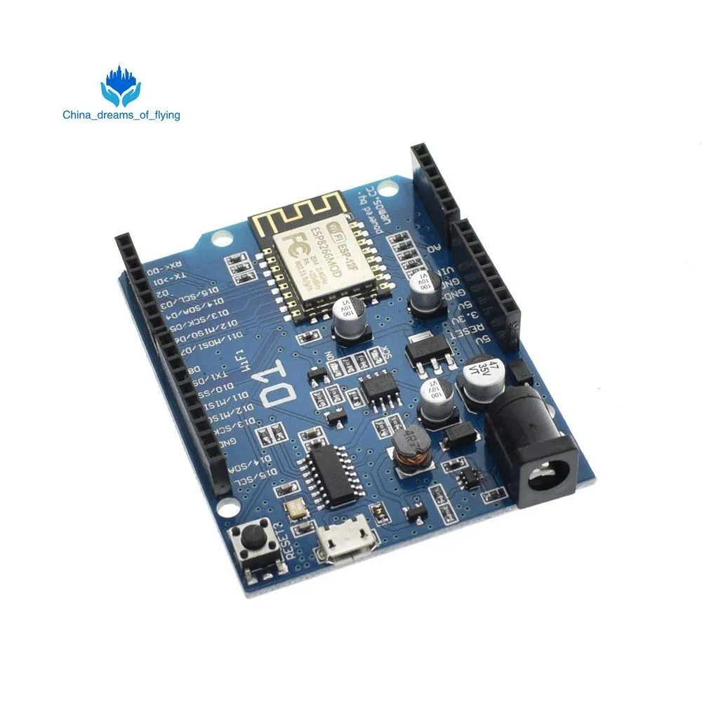 Плата разработки WeMos D1 CH340 CH340G Wi Fi ESP8266 ESP 12 12E модуль для Arduino IDE UNO R3 Micro USB ONE 3 v 5v