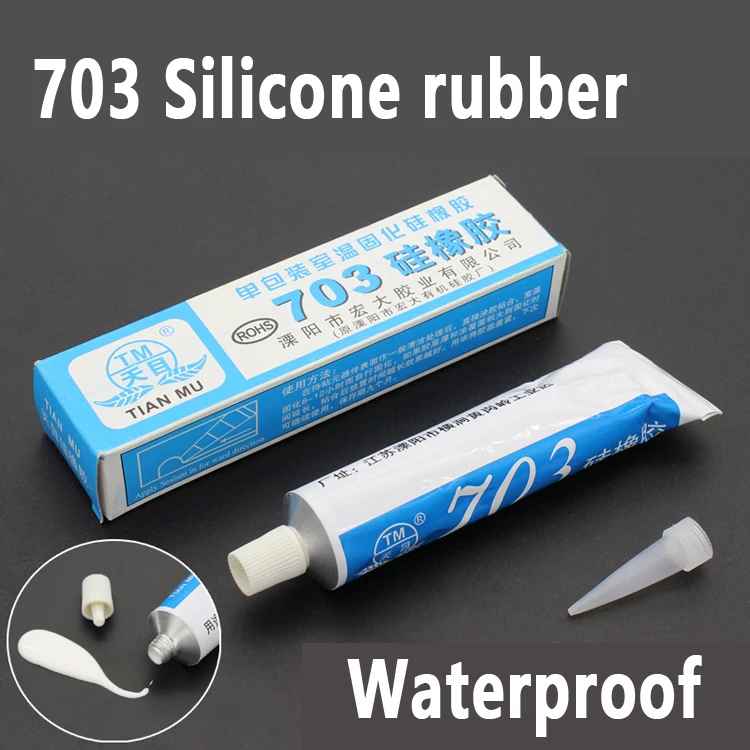 

1Pcs Silicone rubber Circuit board loca uv glue waterproof Resistance for Tiling high temperature fix Electronic comp sugru