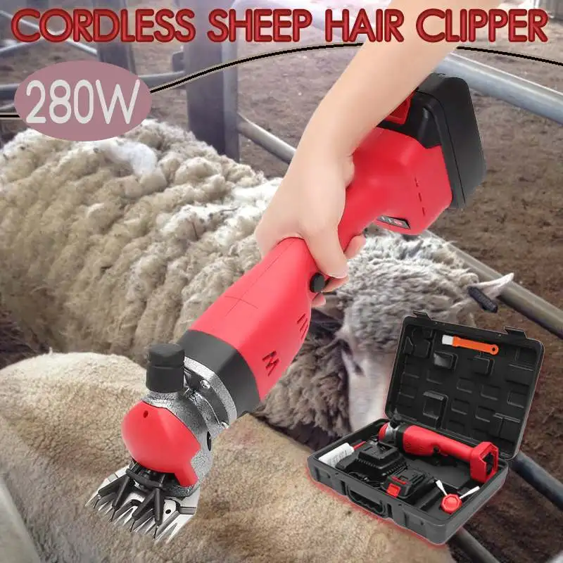 Buy 280W Cordless Electric Sheep Shearing Clipper