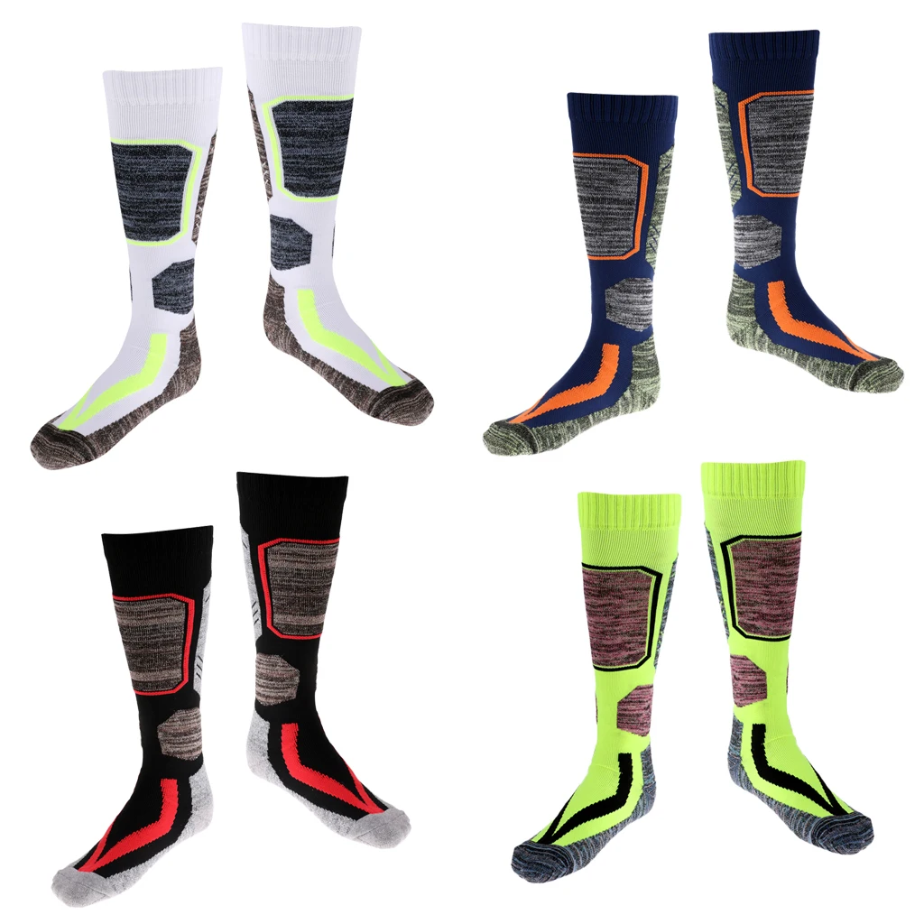 

Winter Thermal Ski Snow Walking Hiking Sports Towel Socks M/L 4 Colors Gym Workout Exercise Wear Absorbing Socks Unisex