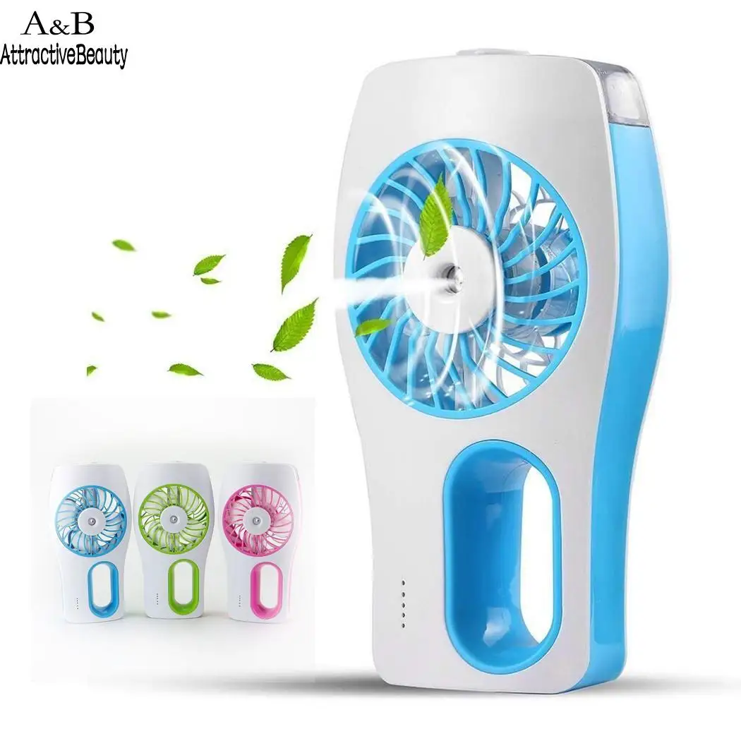 

Handheld Mini Mist Spary Fan USB Cooler Fan Portable Atomizing Fan