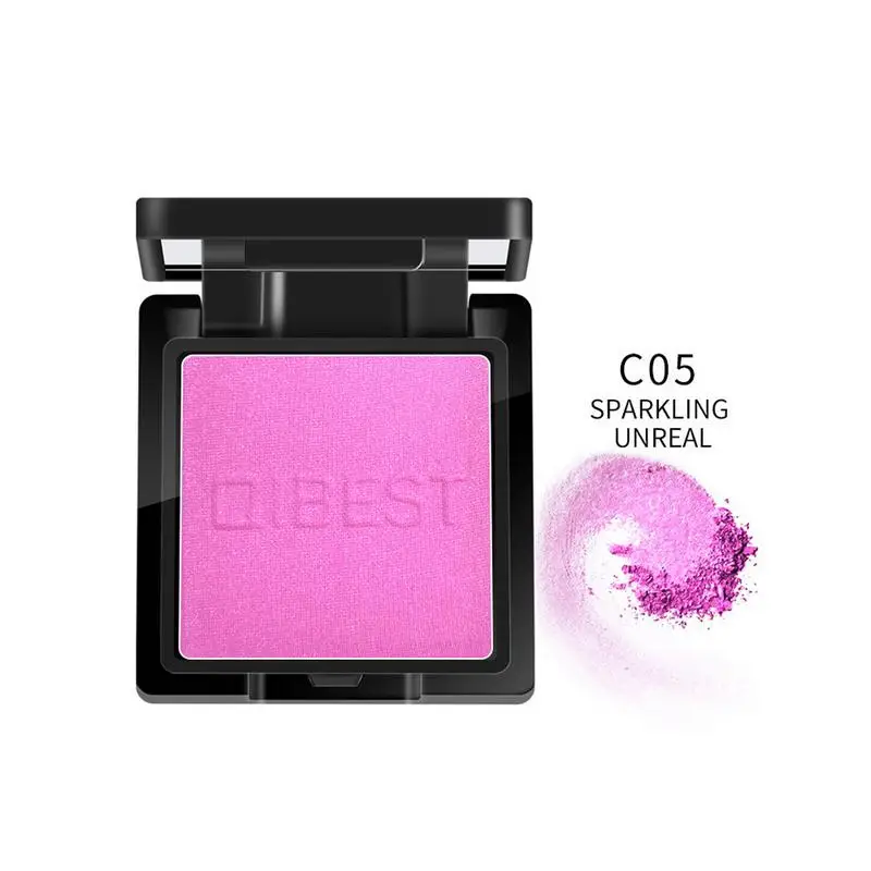 Best Price of  Monochrome Lasting Color Makeup Flower Pallete Long-Lasting Face Check Blush Pink Ruddy Appear A Ro