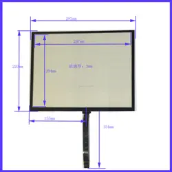Оптовая продажа 282*220 мм 4 линии резистивный экран это совместимо 282*220 мм