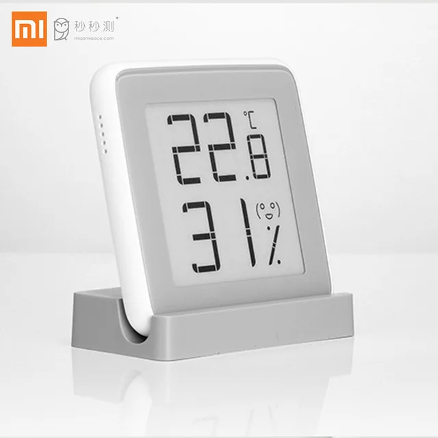 

Xiaomi MiaoMiaoCe E-Link INK Screen Display Digital Moisture Meter High-Precision Thermometer Temperature Humidity Sensor