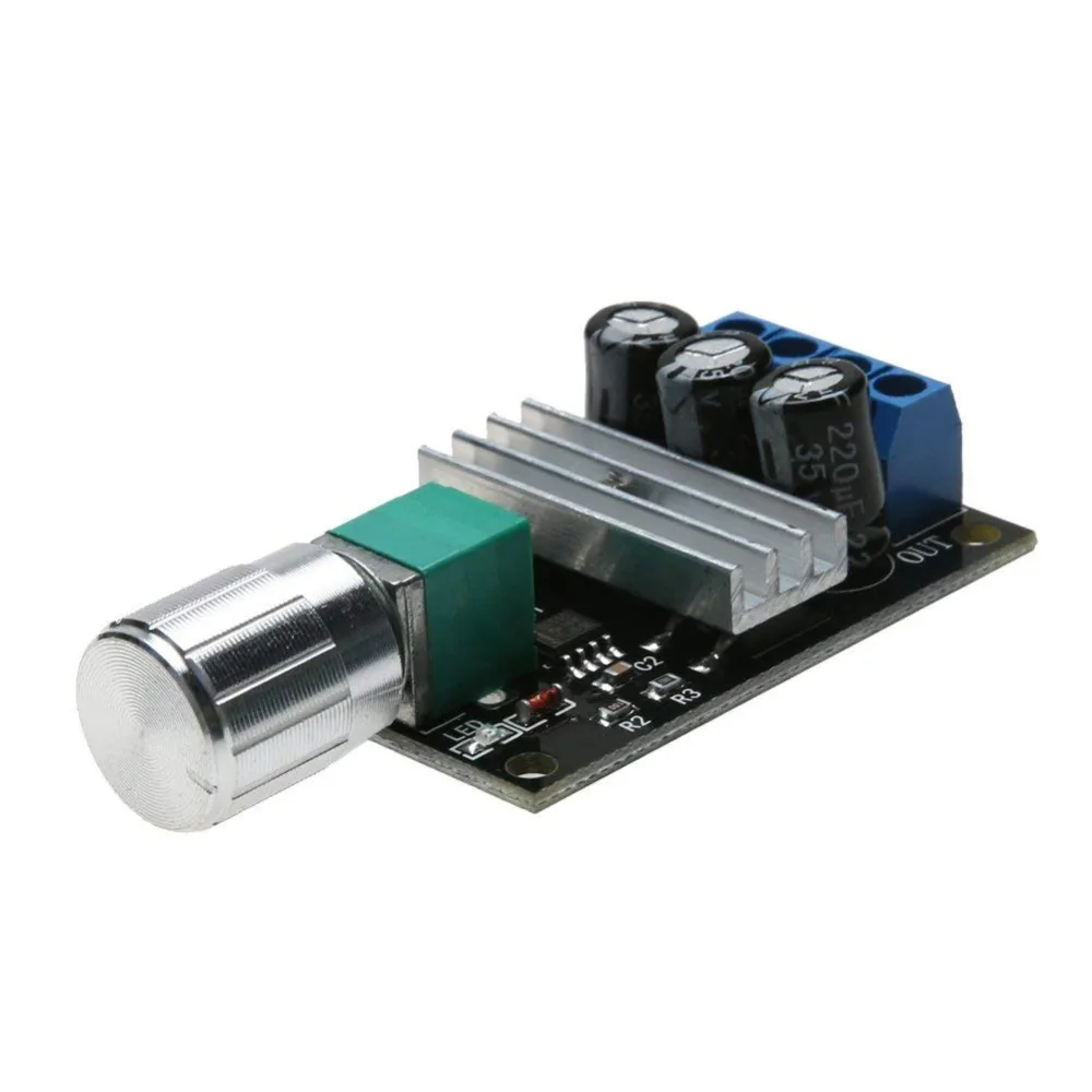DC 6 28V 12V 24V 3A ШИМ регулятор скорости двигателя регулируемый Регулятор Двигателя