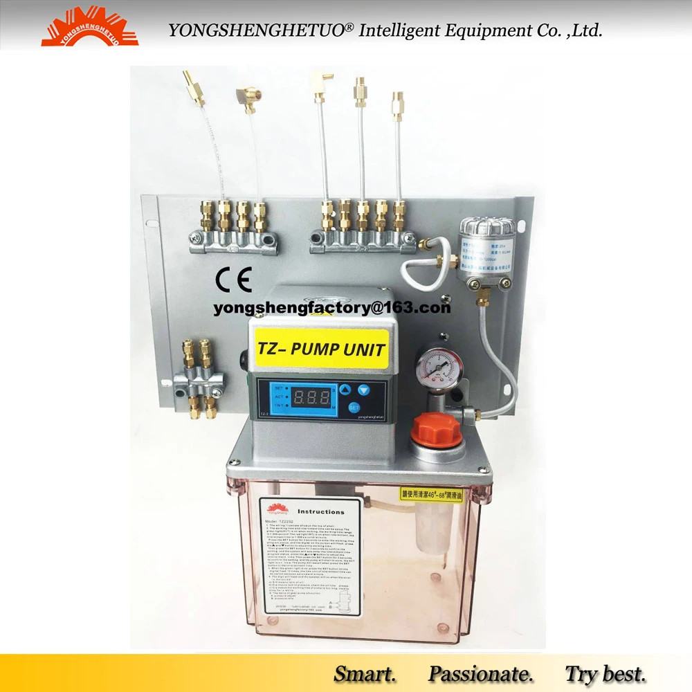 Full set single line resistance lubrication system electric gear oil