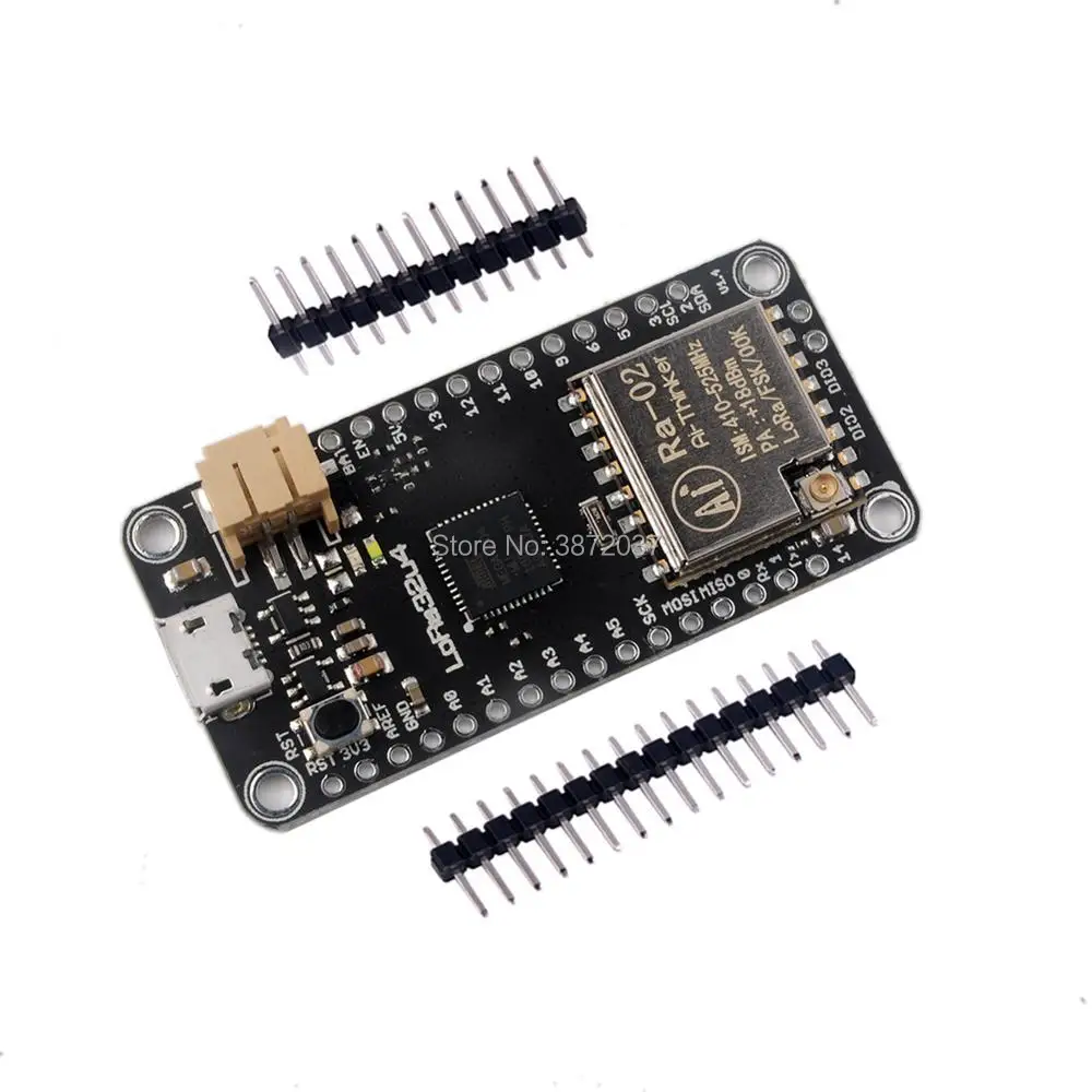 DIYmall LoRa32u4 RA02 RA 02 большой дальности связи 1 км модуль литий полимерный Atmega32U4 SX1278 для