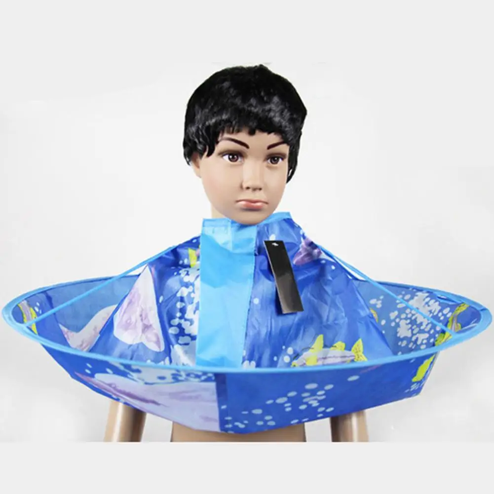 

XY Fancy Kids Waterproof Umbrella Shape Hair Cutting Cloak