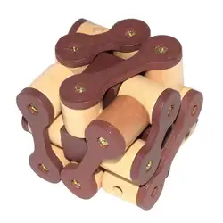 Полная обучающая игра-головоломка 3D Пазлы деревянные Логические умные игрушки для детей и взрослых-различные модели-#4