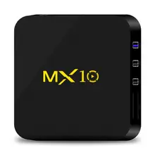 MX10-RK3328 4G+ 32G умная приставка Android 7,1 четырехъядерный ТВ-приемник с WiFi медиаплеером несколько приложений телеприставка