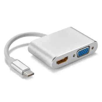 

Type-C Adapter HUB USB-C to HDMI Converter Mini Dock Station HD Transfer For MacBook Xiaomi Laptop Phone