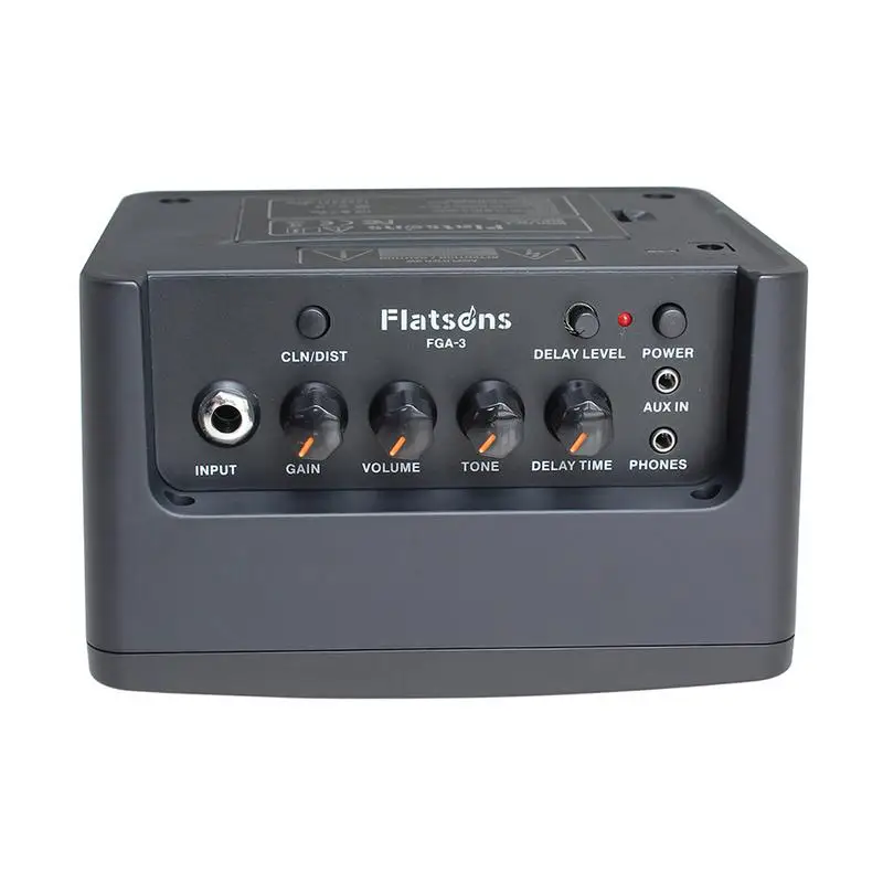 

Portable Guitar Amplifier Guitar Amp Speaker with Volume Tone Control Function Powered by 6 x AA Battery or USB