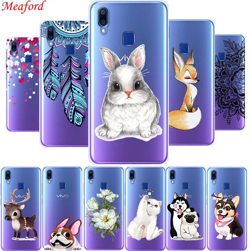 

Case For VIVO Y91 Y95 Case 6.22" Soft TPU Silicone Clear Back Cover For VIVO Y95 Y91 Case Coque Y 95 Y 91 VIVOY95 VIVOY95 Funda