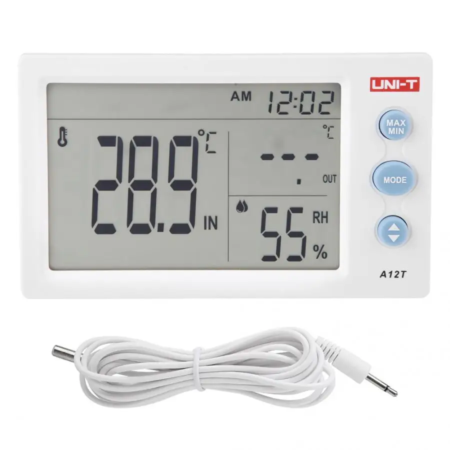 

A12T Digital LCD Display Thermometer Hygrometer Humidity Temperature Meter Thermometers