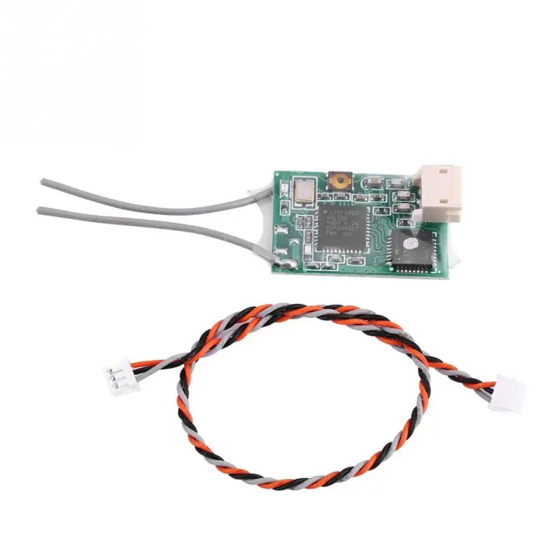 PCB спутниковый приемник Tramsmitter часть 2 4G ресивер с переключателем 30 мм RX антенной RC