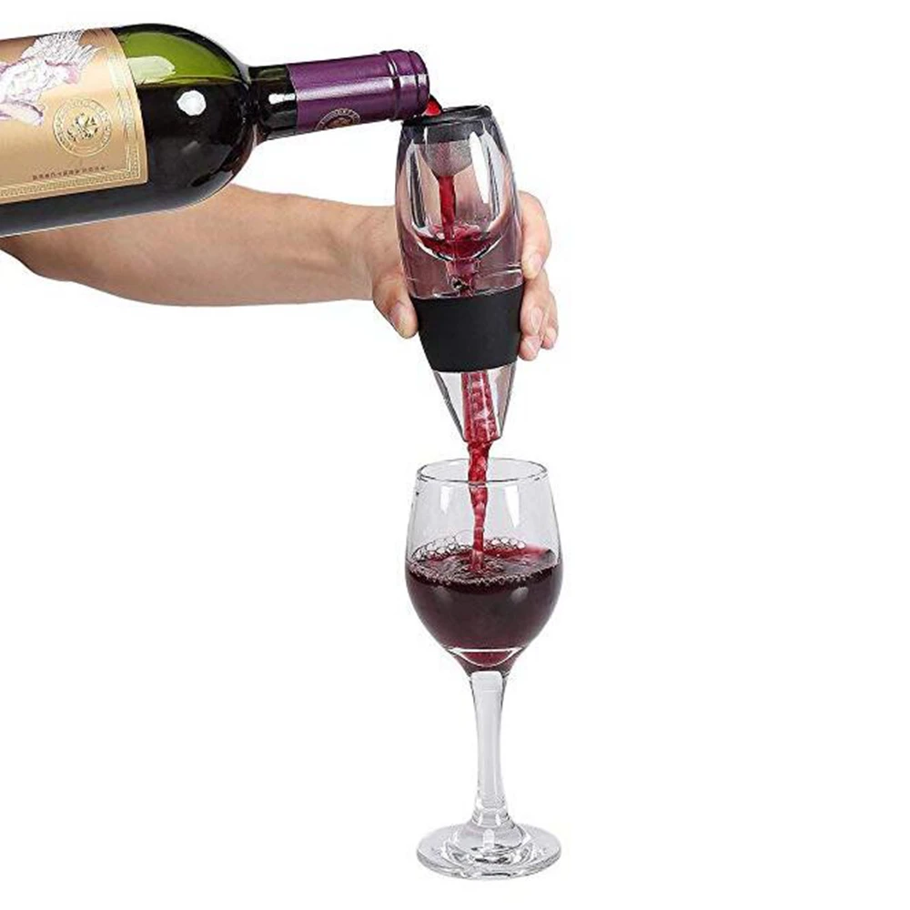 Red Wine Aerator Filter New Magic Decanter Essential Setin Decanters