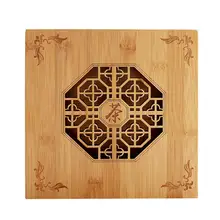 Тип Ящика резной светостойкий пыленепроницаемый Натуральный Бамбуковый ящик для хранения для чайного торта коробка для хранения чая натуральная коробка для хранения держатель
