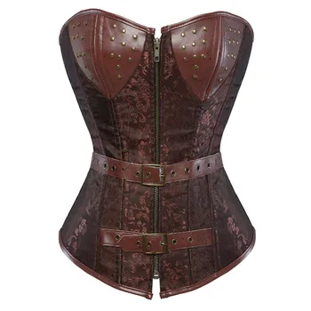 

irdle belts for women girdle waist support corset shaper underwear top slimming underbust leather bustier dress steampunk sexy