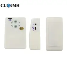 7 цветов светильник 16 песен 3 режима беспроводной музыкальный дверной звонок для глухих пожилых мужчин Беспроводной Бытовой пульт дистанционного управления дверной звонок