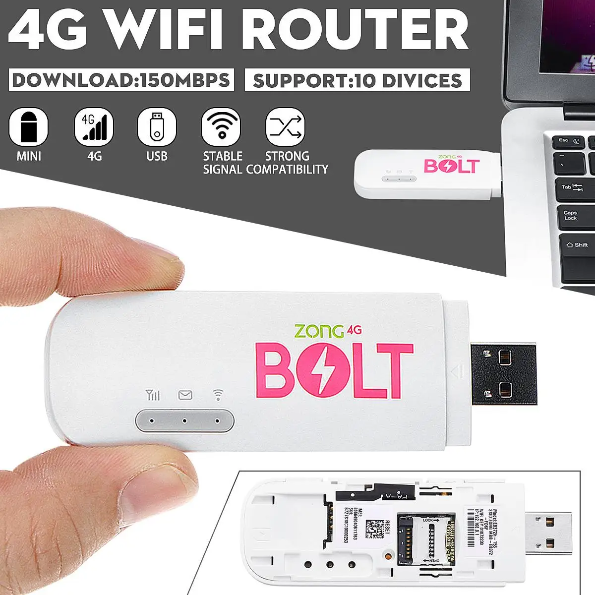 

4G LTE Portable Mobile car Hotspot USB WIFI Wireless Router with Antenna for Smartphone Tablet unloked router wifi modem