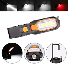 Enjoydeal 360lm COB светодио дный led Worklight USB перезаряжаемая лампа гибкий магнитный фонарик Worklight инспекционная лампа Аварийное освещение