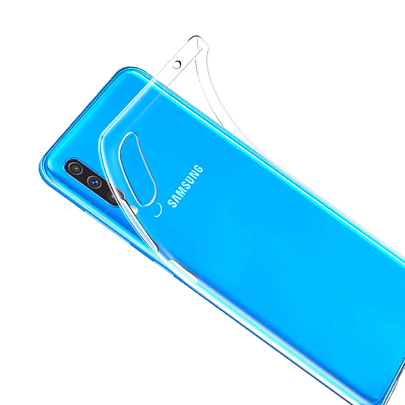Чехол из ТПУ для Samsung galaxy A70 A60 A50 A40S 30 20E M30 20 10 S9 S8 S10e PLus защитный прозрачный мягкий