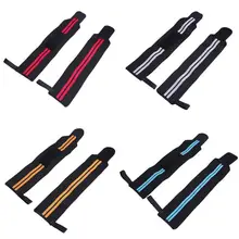 1 Спортивный напульсник поддержка запястья спортзал Тяжелая атлетика тренировочный ремешки для поднятия штанги четыре иглы и шесть линий обертывания защита рук