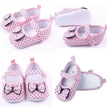 

2019 Toddler Boy Girl Anti-slip Sole Crib Shoe Casual Sneaker Newborn For 3-12M