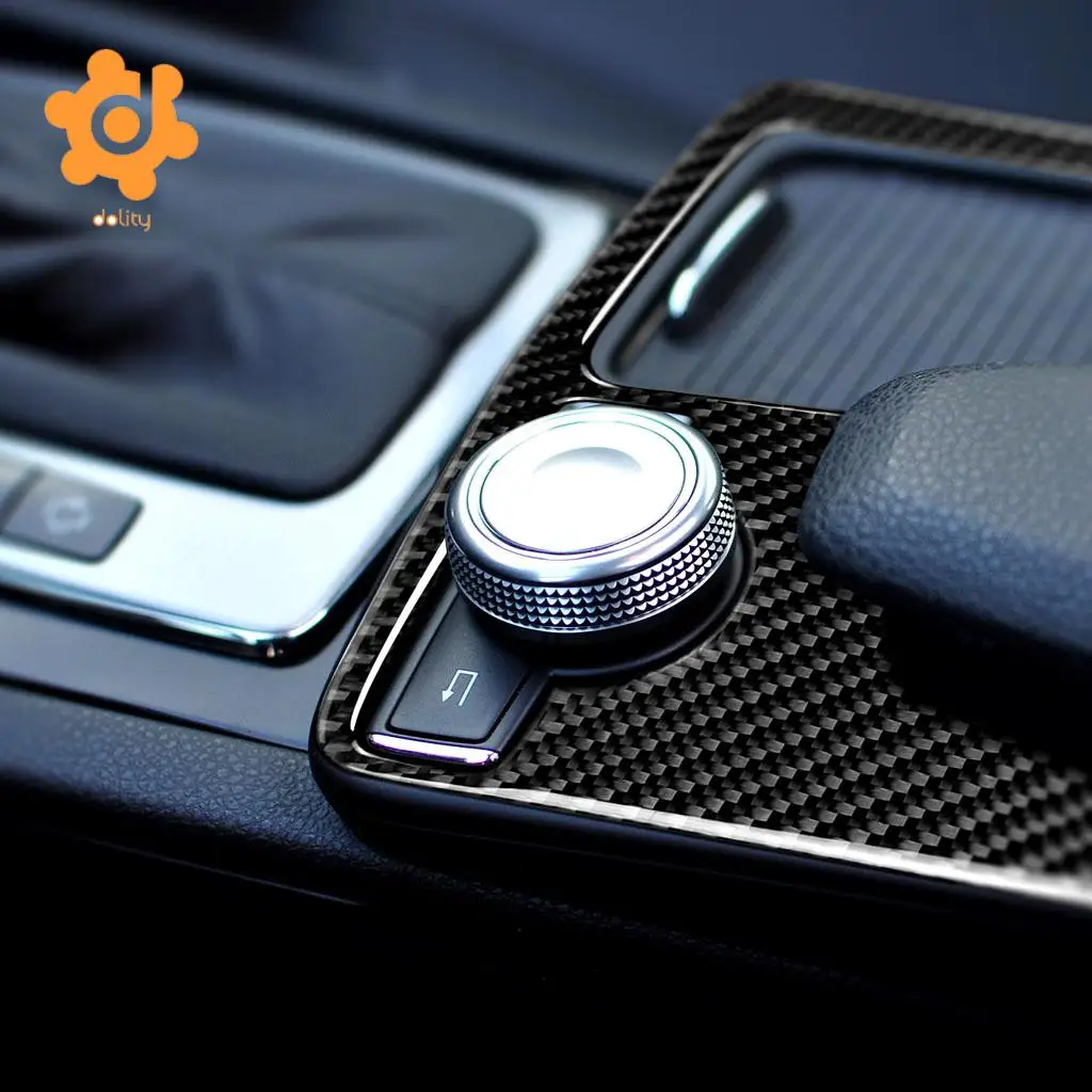 

Carbon Fiber Gear Shifter Panel Cover for Mercedes W204 218x295mm Black