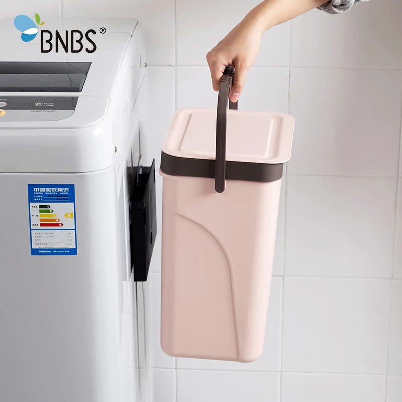 BNBS شنقا الملابس القذرة سلة البلاستيك سلة الغسيل كبيرة سلة الغسيل الحمام تخزين للماء دلو BNBS شنقا الملابس القذرة سلة البلاستيك سلة الغسيل كبيرة سلة الغسيل الحمام تخزين للماء دلو