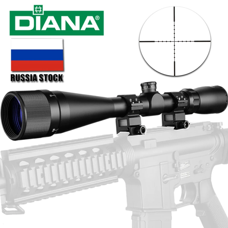 Прицел для винтовки DIANA 4 16X42 AO прицел охотничьей Mil Dot снайперской Luneta Para страйкбол
