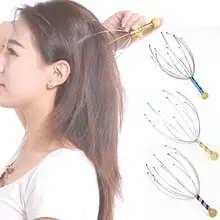 Массажер-осьминог массажер для тела осьминог для головы и шеи оборудование для снятия стресса Расслабление для массажа облегчает облегчение боли уход за головой