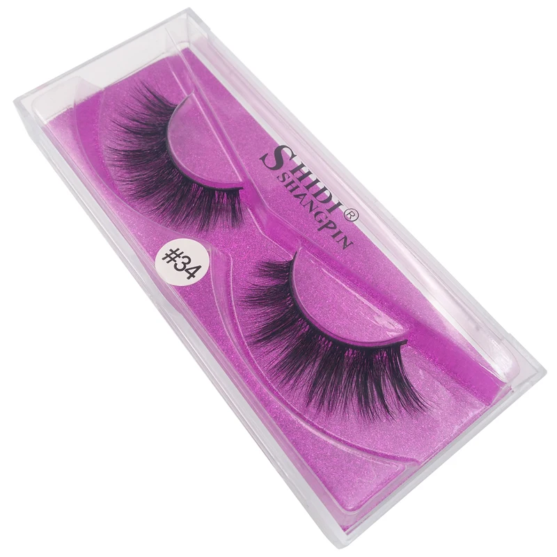 

1 Pair 3D Mink Eyelashes Naturallong beauty essentials Eyelashes Faux Cils Cilios Full strip Lashes FalseEyelashes Extension