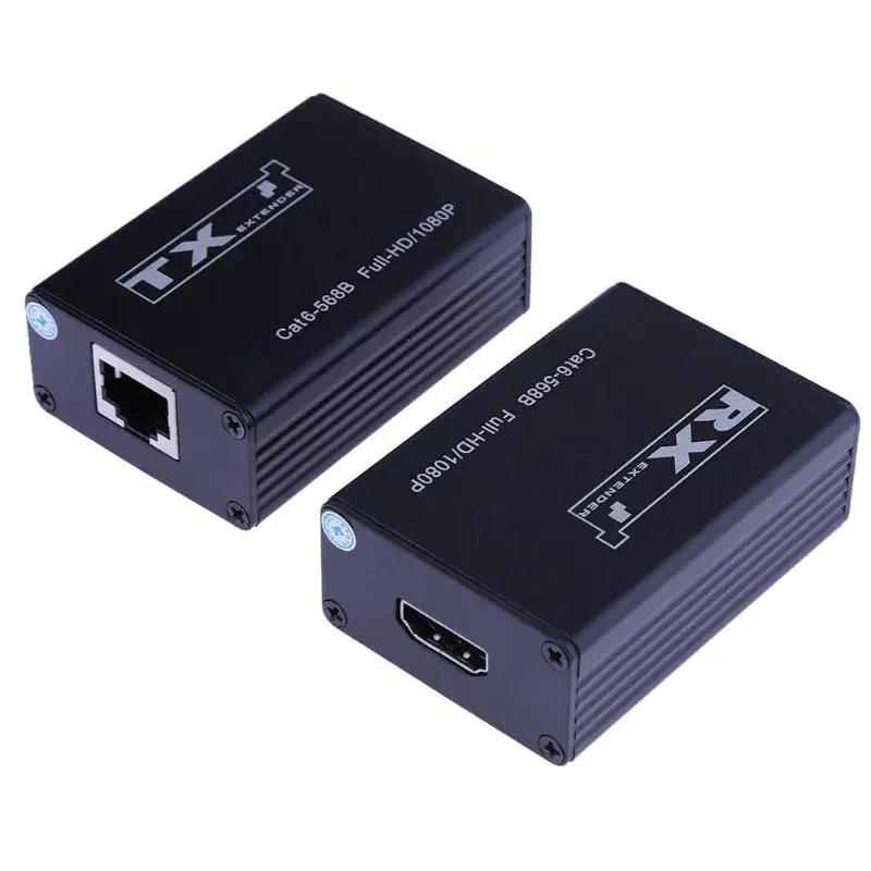 Cena 1080 P sieci HDMI Extender Adapter ponad pojedynczego kota 6 568B 30 m transmisji sygnału HD wysokiej jakości HDMI Extender