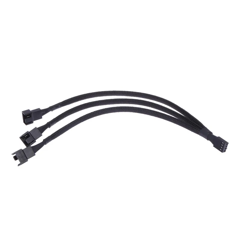

4 Pin PWM Fan Cable Power Splitter Adapter Extension Cable Connector Computer Connected Wire Cables for CPU PC Case Fan