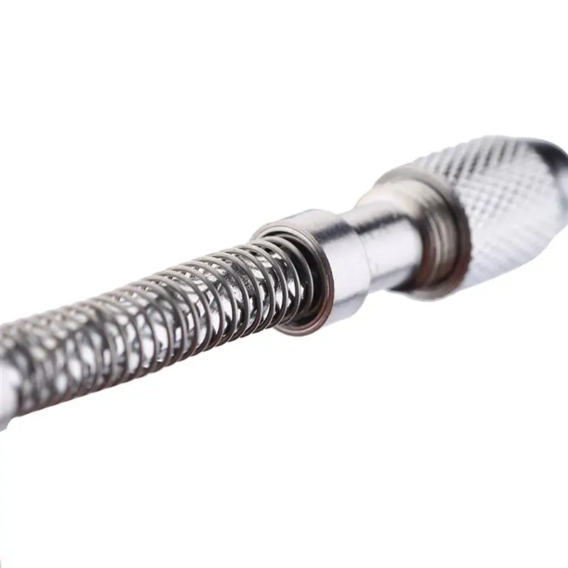 

Mini Hand Drill Semi-automatic Precision Pin Vise Hand Drill Rotary Tools for Models Hobby Craft
