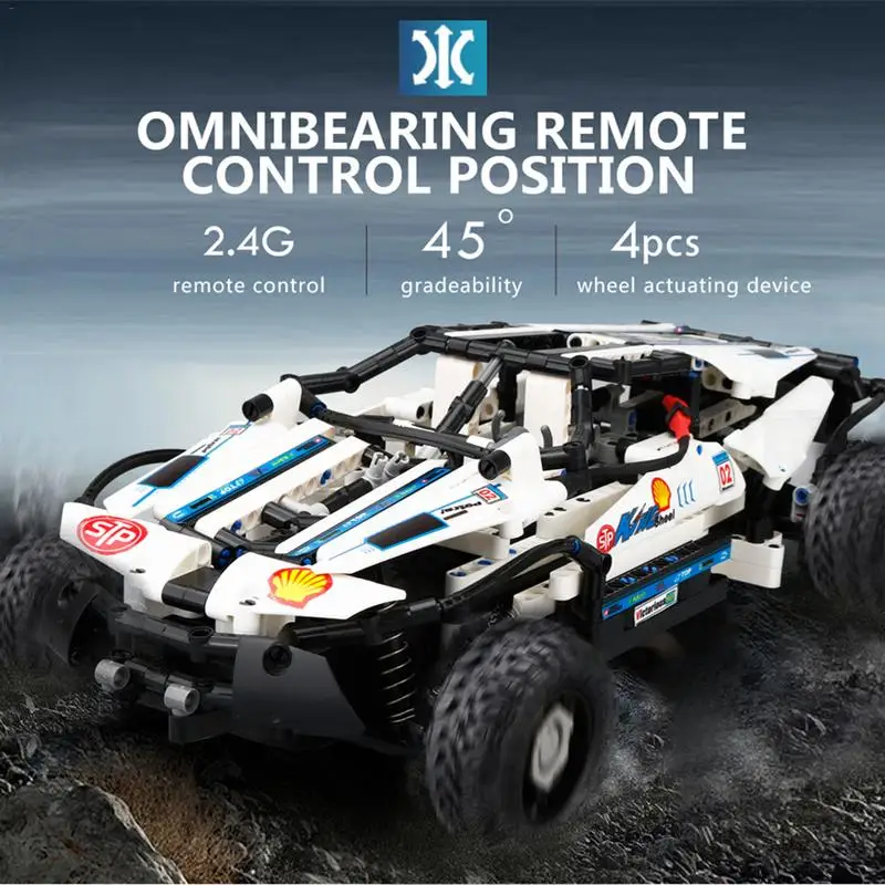 

SDL 2017A-9 4 Channel 10-in-1 DIY Block High Speed Remote Control Off Road Vehicle