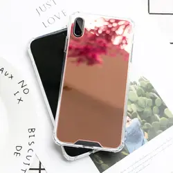 Caseier Зеркало чехол для iPhone 7 8 Plus X XS MAX XR для iPhone 6 6s XR 5 5S SE 6s 7 8 плюс крышка защитная Пленка чехол принципиально