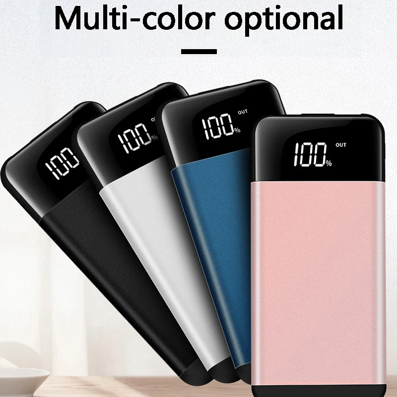 Ultra thin Power Bank 10000 mAh Fast Charge Power Bank Portable Charger ...
