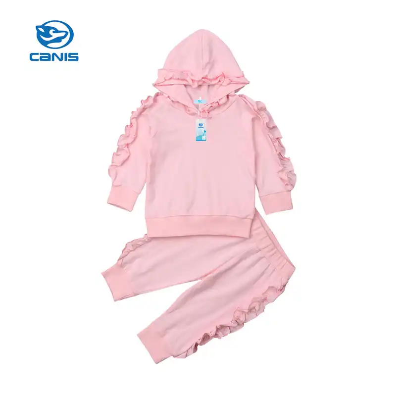 ruffle sweatsuit