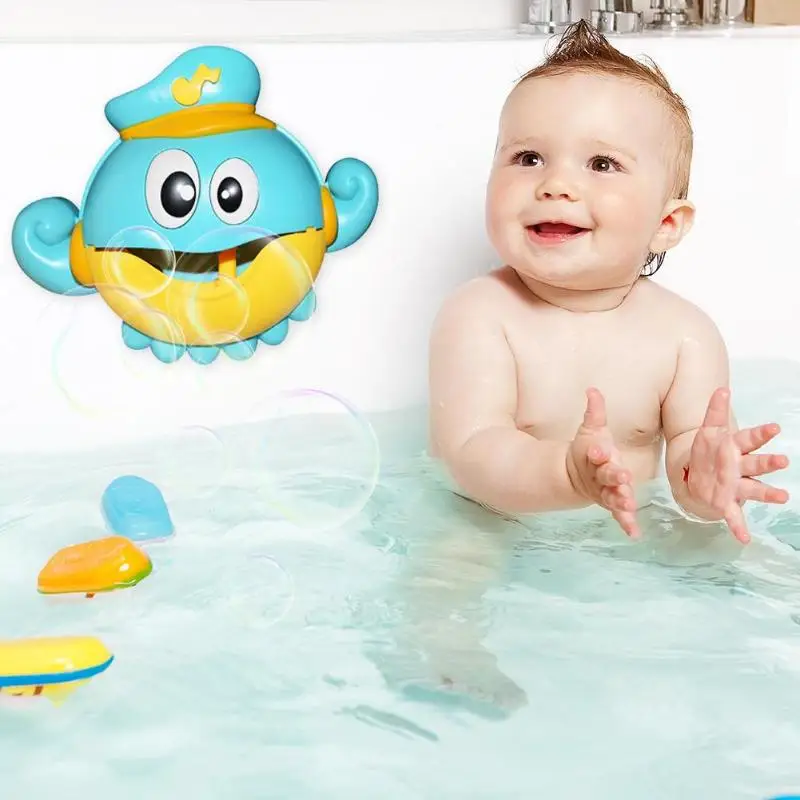 Электрический Bubble Maker музыкальные игрушки для детей игра в воду забавная мыльная