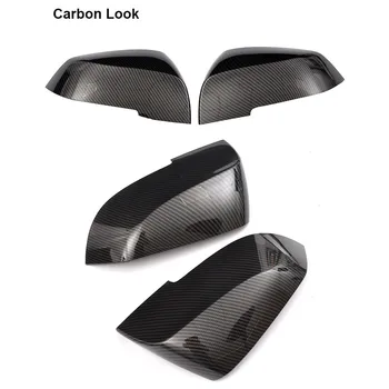 

Mirror Cover For BMW BMW F20 F30 F32 F33 F22 F23 F36 X1 1 2 3 Series ABS Add on Carbon Look & Glossy Black Side Mirror Cover Cap