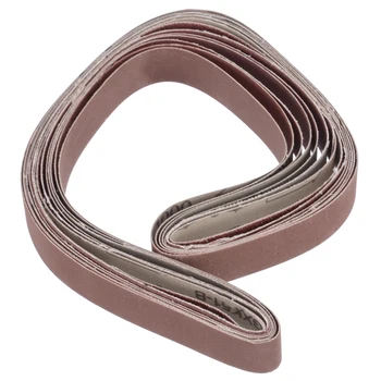 

7pcs 80/150/240/320/400/600/1000 Grit Sander Files Set 2.5cmX106cm Aluminum Oxide Sanding Belts for Abrasive Tool Wood Metal