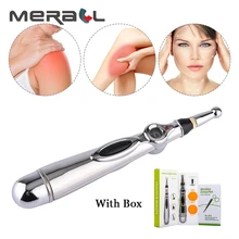 Массажер для тела, Лазерная акупунктура, магнитная терапия, меридиан, энергетическая ручка, облегчение боли, Электронная акупунктура, ручка, стимулятор, акупунктура