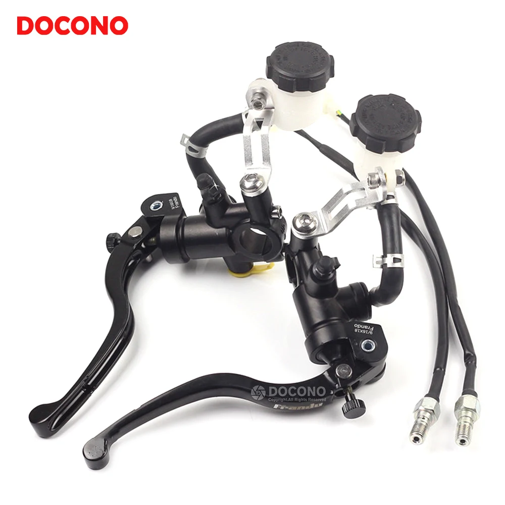 Мотоцикл 7/8 &quot22 мм прямых нажмите тормозной насос для HONDA hornet YAMAHA mt 09 fz10 xjr 400 yzf r1m 07