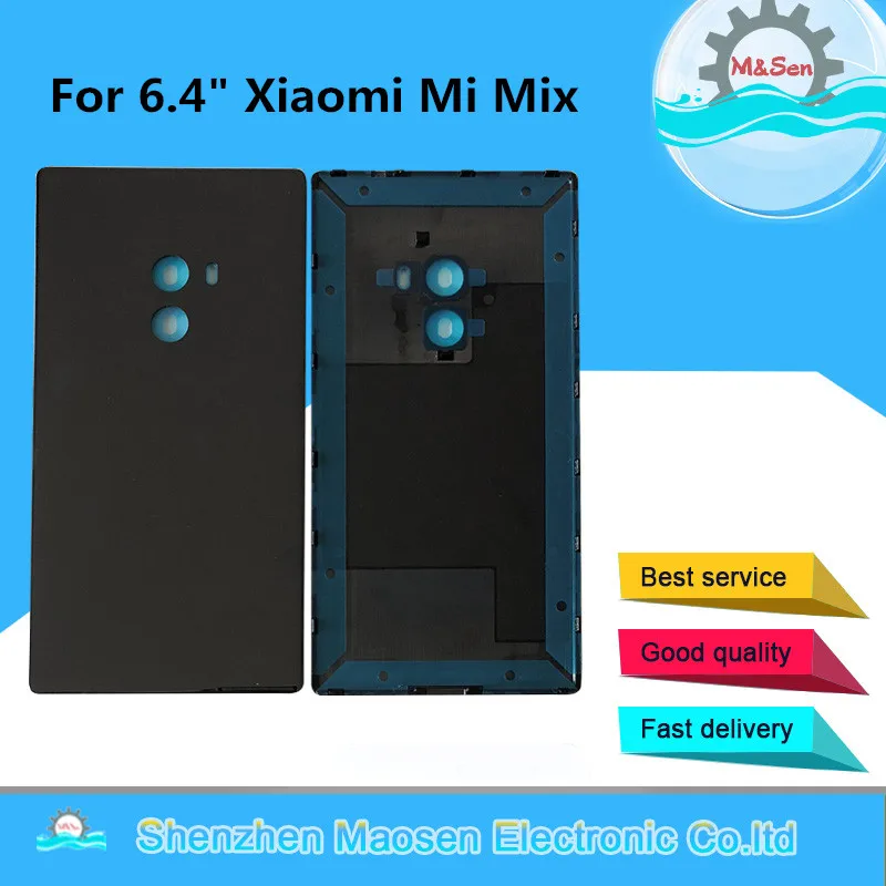 

M&Sen For 6.4" Xiaomi Mi Mix /Mi Mix Pro 18k Version/Mi Mix 2 Ceramic Battery Cover Rear Door Case For Mi Mix 2 Ceramic
