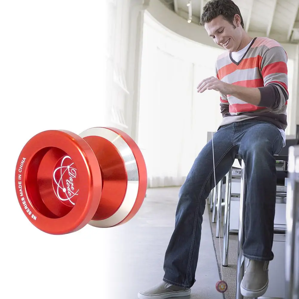 

Metal Yo-Yo Premium compact Long lasting Yo-Yo toy with polishing ring for Adult Children