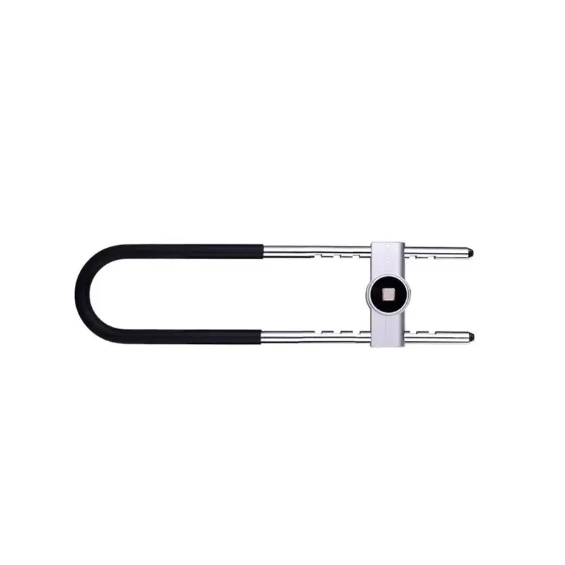 

Smart Fingerprint Padlock Heavy Duty U Lock Fireproof Waterproof Safety Biometric Keyless Fingerprint Lock for Car Office Store