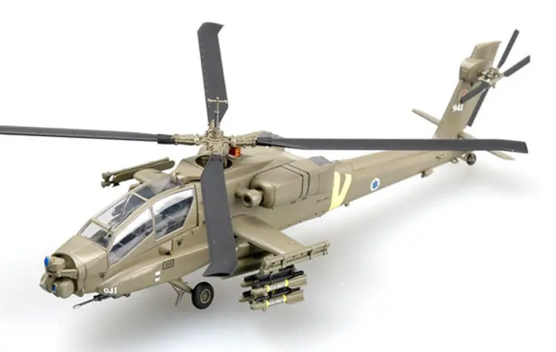 Easy Model 37027 1/72 AF AH-64A самолета Apache ударный вертолет готовой