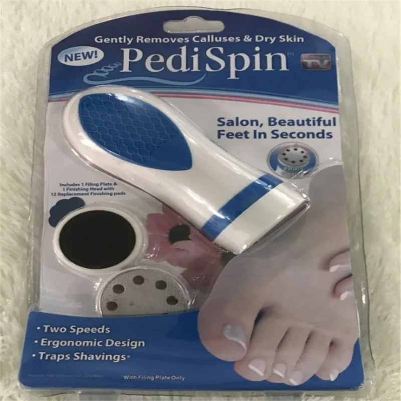 Пилинг для кожи Pedi Spin TV электрический шлифовальный прибор ухода за ногами